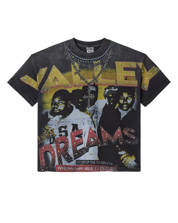 VALE BLACK CHAMBERS BLING TEE