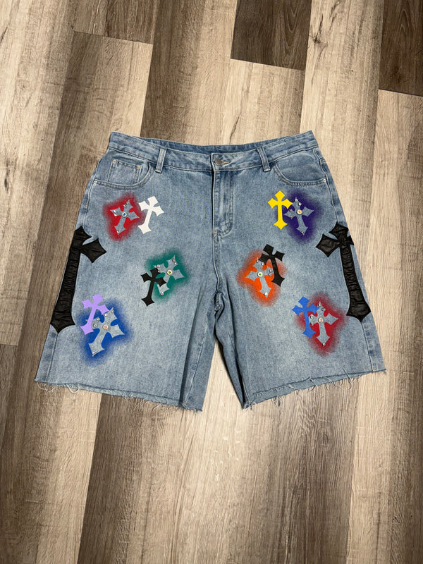 Multi Cross Jorts