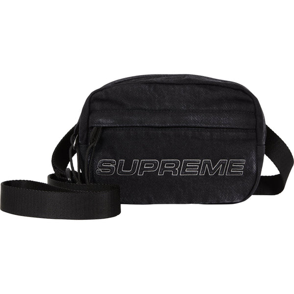 Supreme Mini Denim Shoulder Bag Black