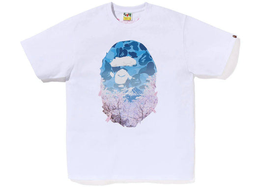 BAPE Sakura Photo White