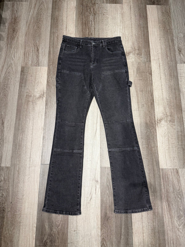 Black Flared Jeans