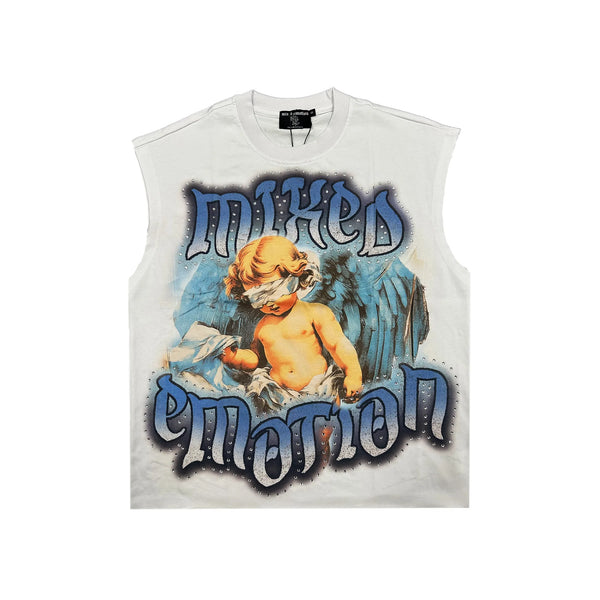White ‘Angel’ Sleeveless Tee