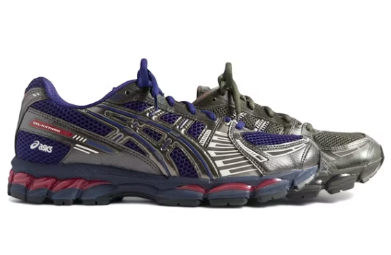 ASICS Gel-Kayano 12.1 Kith Marvel vs. Capcom Captain America vs. Guile Sealed Box (Comic Included)